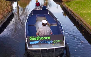 Sloep 12 personen Giethoorn